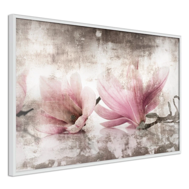 Plakat - Zerwane magnolie