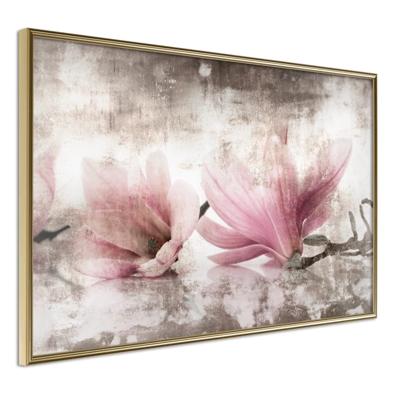 Plakat - Zerwane magnolie