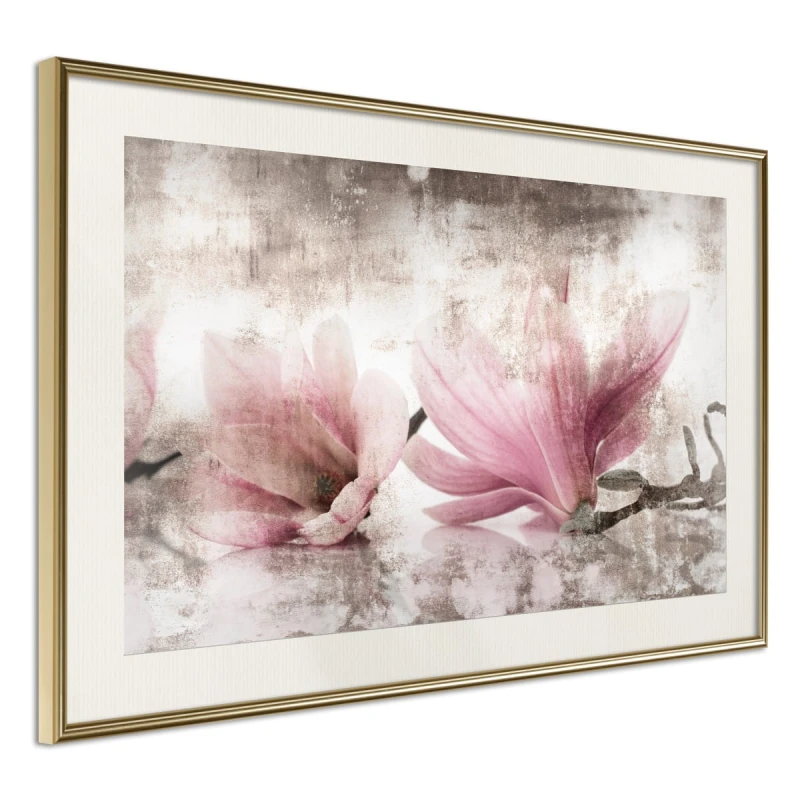 Plakat - Zerwane magnolie