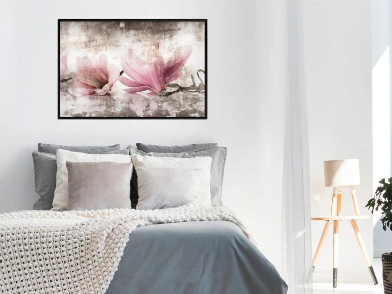 Plakat - Zerwane magnolie