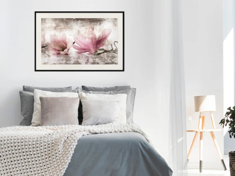 Plakat - Zerwane magnolie