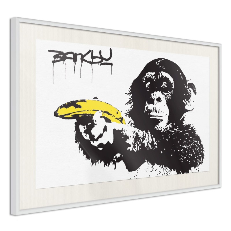 Plakat - Banksy: Banana Gun I