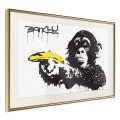Plakat - Banksy: Banana Gun I