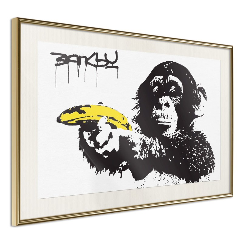 Plakat - Banksy: Banana Gun I