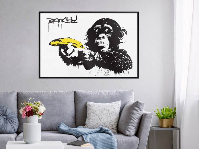 Plakat - Banksy: Banana Gun I