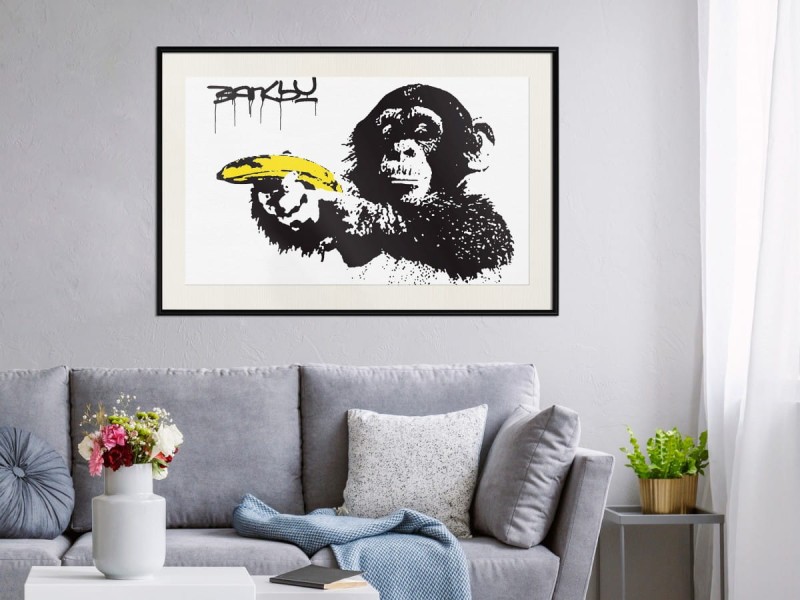 Plakat - Banksy: Banana Gun I