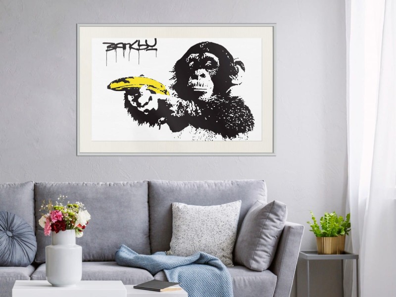 Plakat - Banksy: Banana Gun I