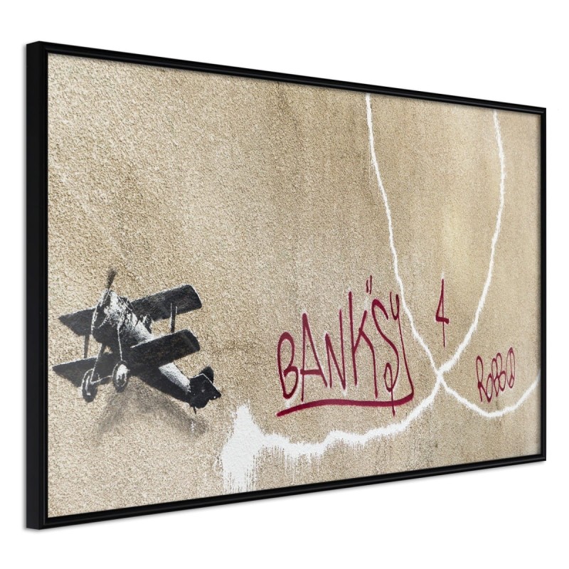 Plakat - Banksy: Love Plane