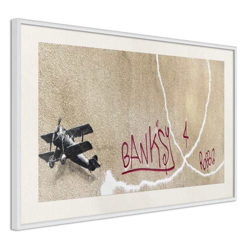 Plakat - Banksy: Love Plane