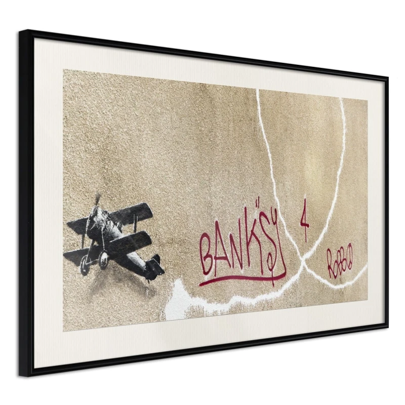 Plakat - Banksy: Love Plane