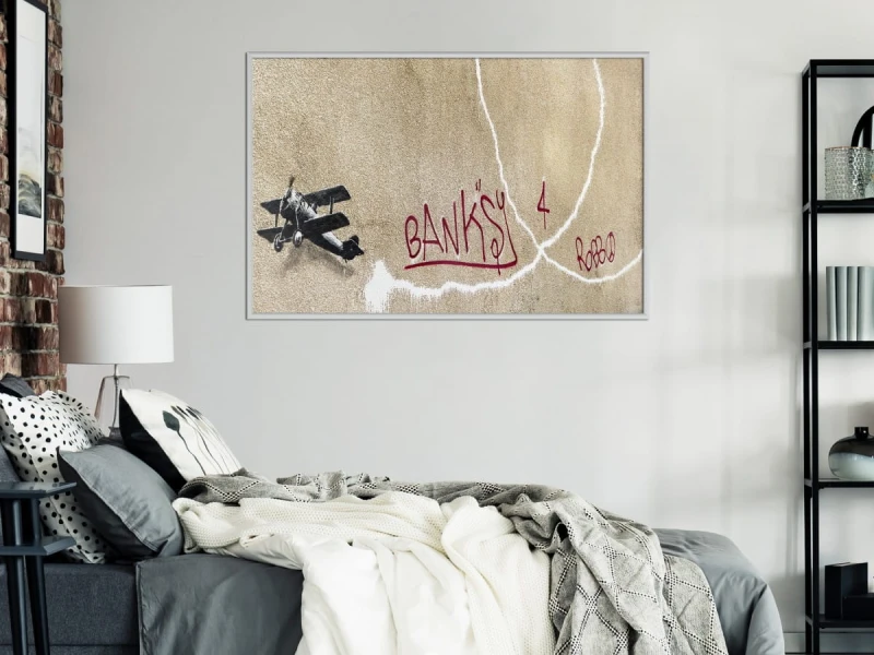 Plakat - Banksy: Love Plane