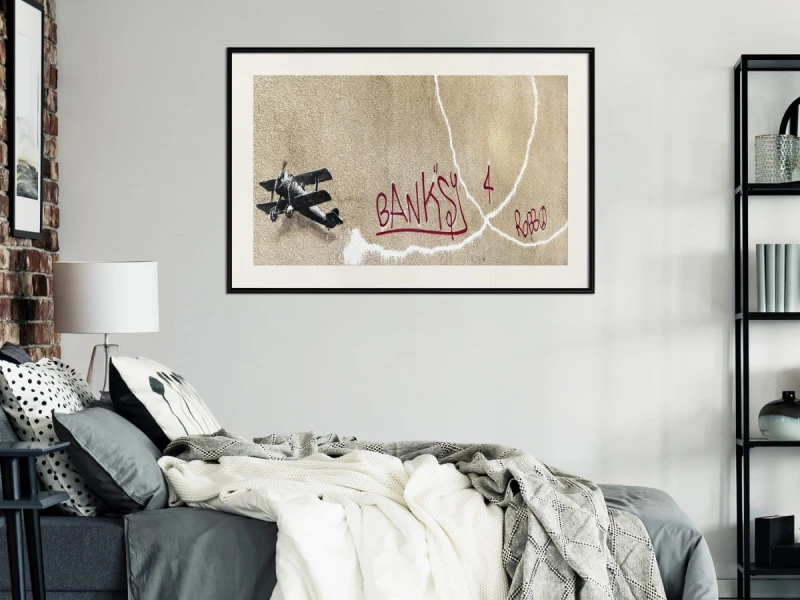 Plakat - Banksy: Love Plane
