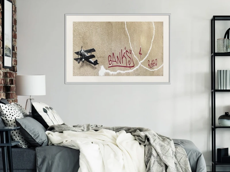 Plakat - Banksy: Love Plane