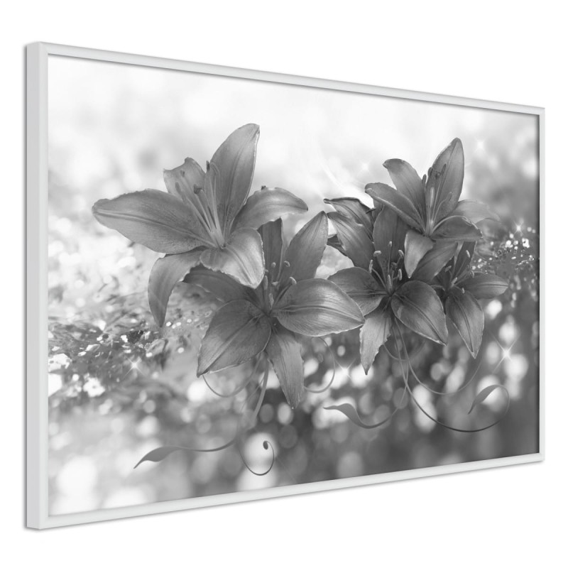 Plakat - Mroczne lilie