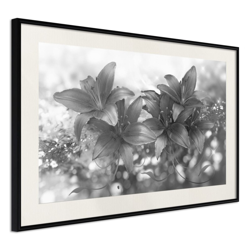 Plakat - Mroczne lilie