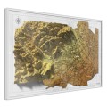 Plakat - Mapa reliefowa: Wiedeń
