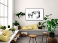 Plakat - Banksy: Washing Zebra Stripes