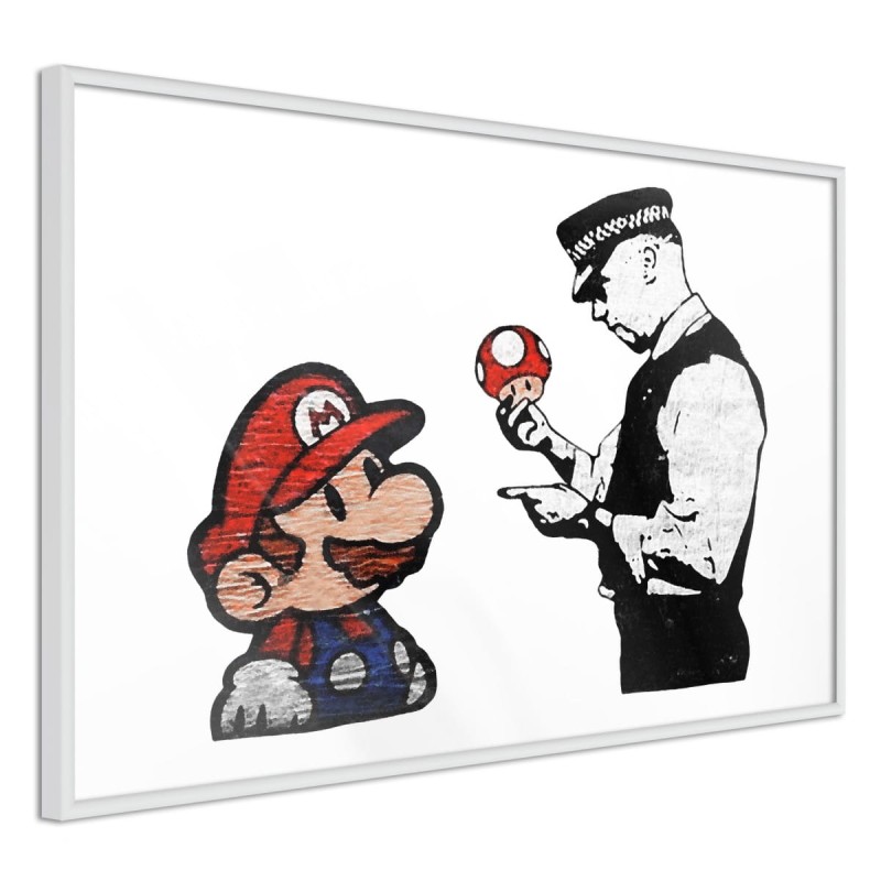 Plakat - Banksy: Mario and Copper