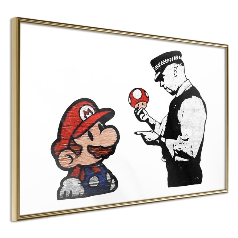 Plakat - Banksy: Mario and Copper