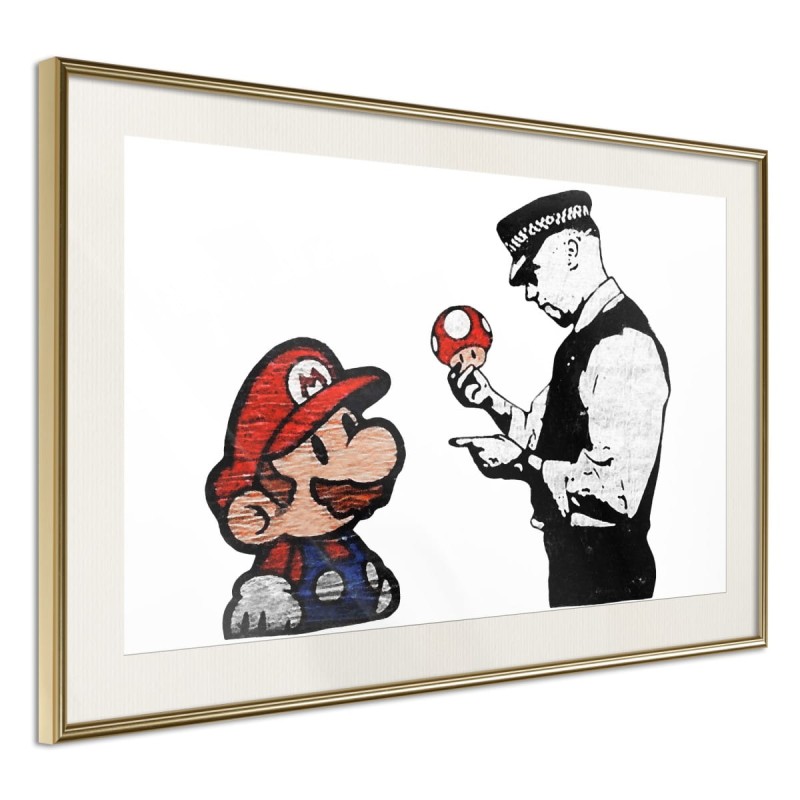 Plakat - Banksy: Mario and Copper