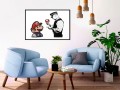Plakat - Banksy: Mario and Copper