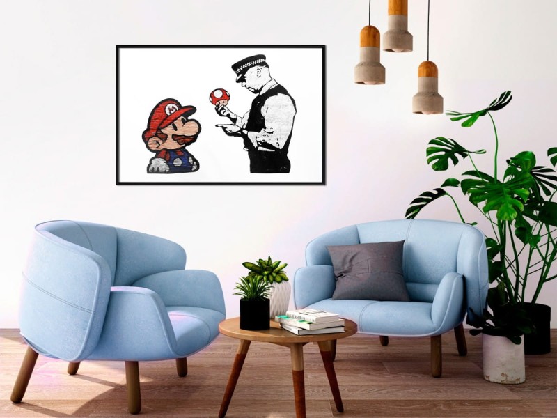 Plakat - Banksy: Mario and Copper