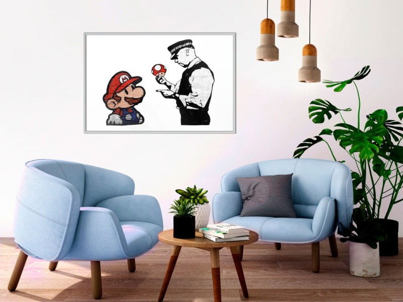 Plakat - Banksy: Mario and Copper