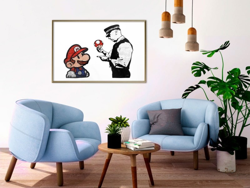 Plakat - Banksy: Mario and Copper