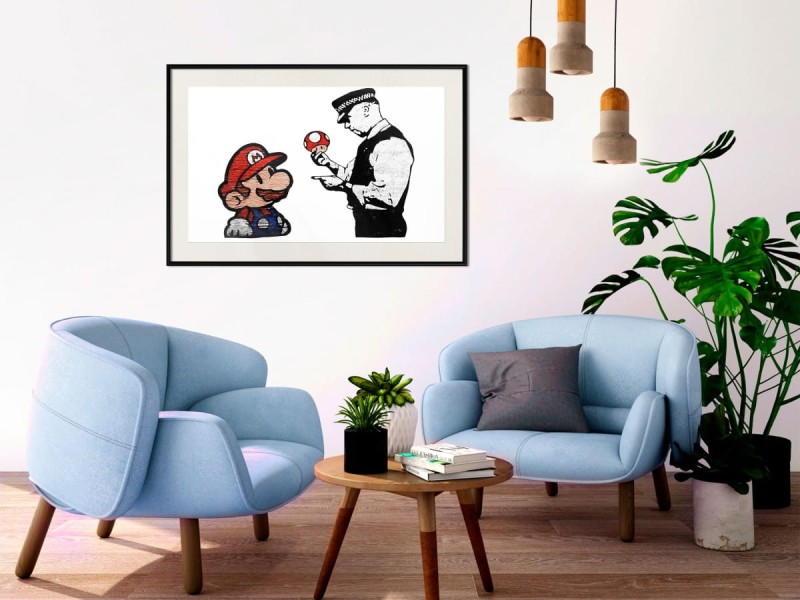 Plakat - Banksy: Mario and Copper