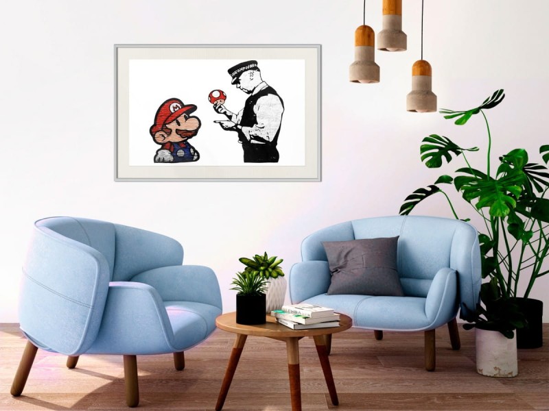 Plakat - Banksy: Mario and Copper