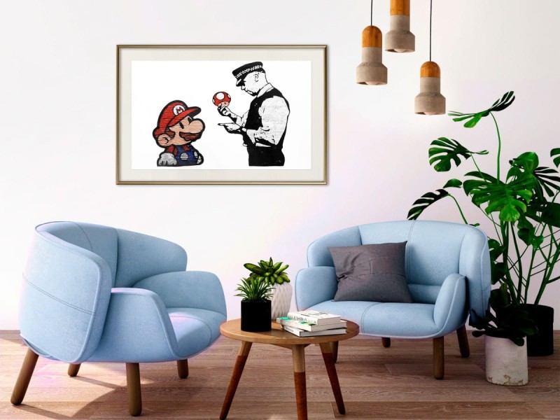 Plakat - Banksy: Mario and Copper