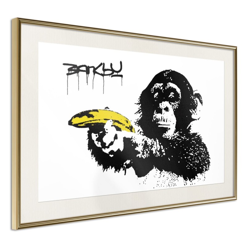 Plakat - Banksy: Banana Gun II