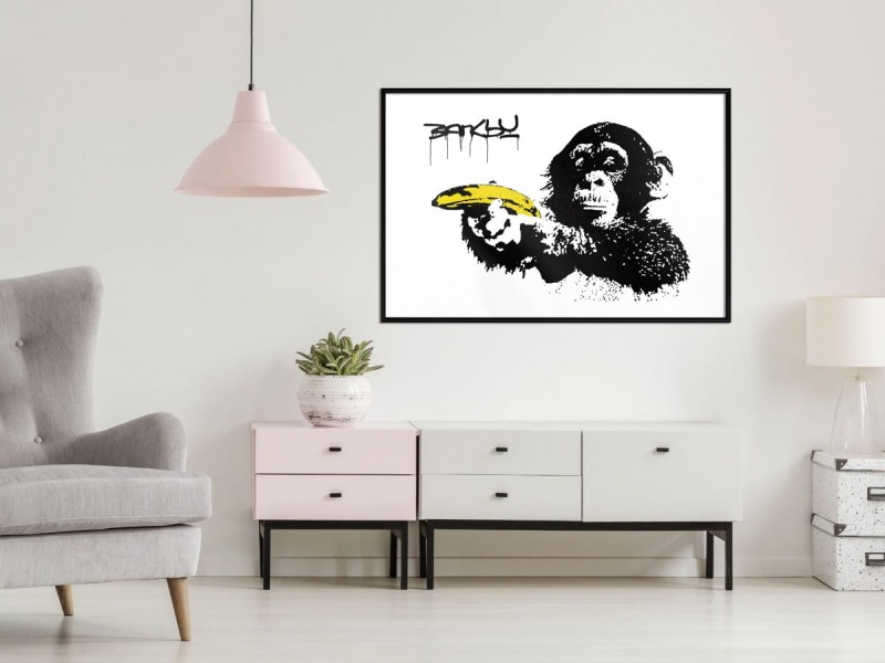 Plakat - Banksy: Banana Gun II