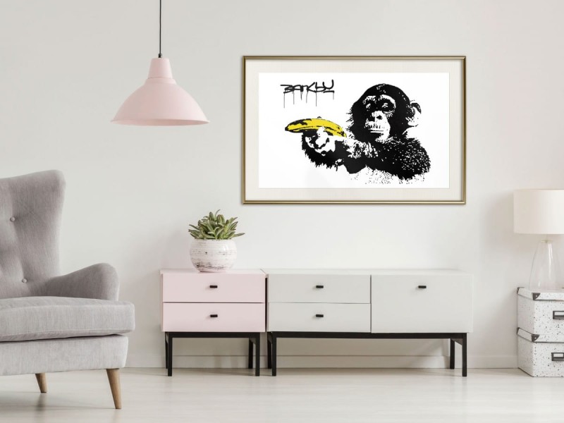 Plakat - Banksy: Banana Gun II