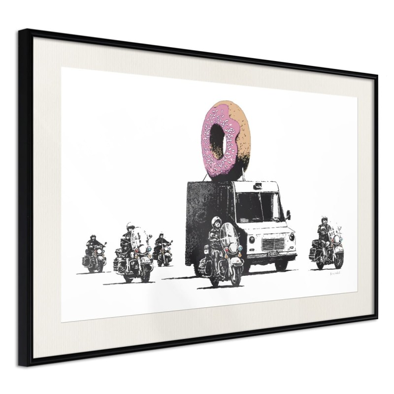 Plakat - Banksy: Donuts (Strawberry)