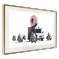 Plakat - Banksy: Donuts (Strawberry)