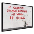 Plakat - Banksy: If Graffiti Changed Anything