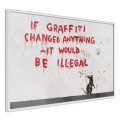 Plakat - Banksy: If Graffiti Changed Anything