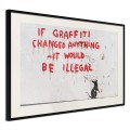 Plakat - Banksy: If Graffiti Changed Anything