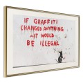 Plakat - Banksy: If Graffiti Changed Anything