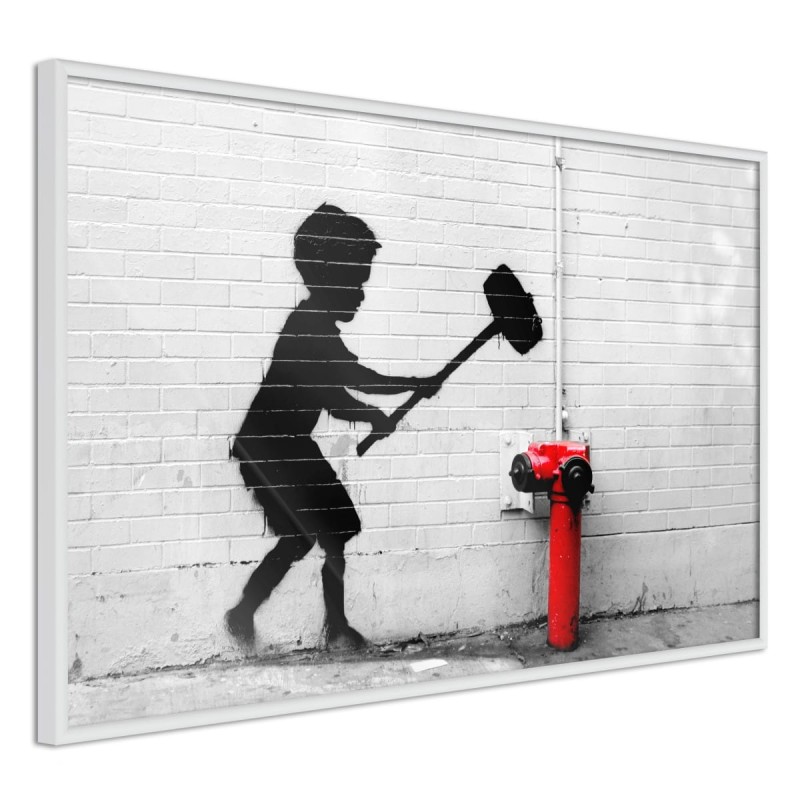 Plakat - Banksy: Hammer Boy