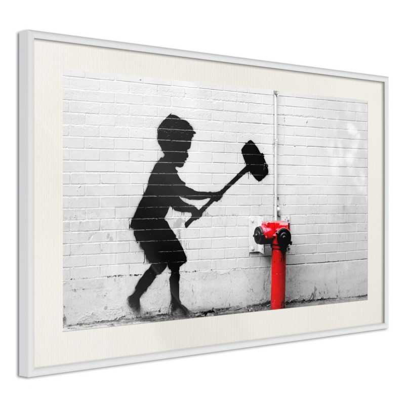Plakat - Banksy: Hammer Boy