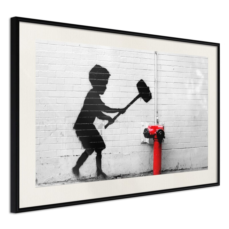 Plakat - Banksy: Hammer Boy