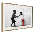 Plakat - Banksy: Hammer Boy