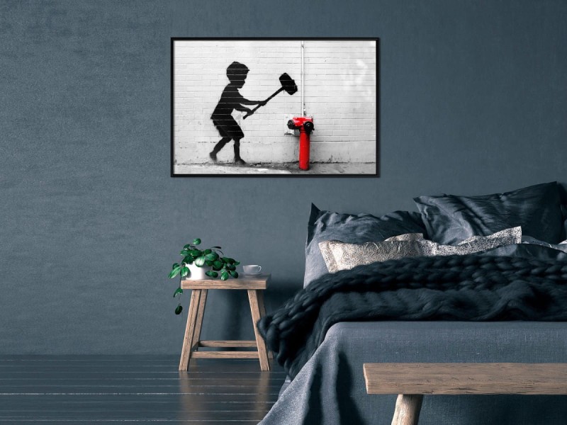 Plakat - Banksy: Hammer Boy