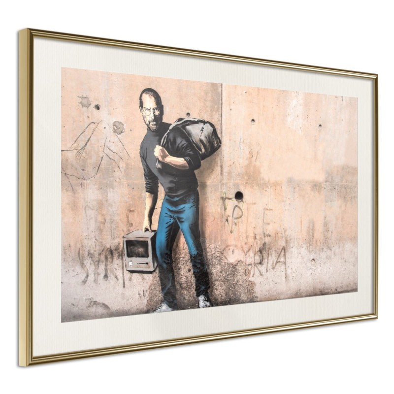 Plakat - Banksy: The Son of a Migrant from Syria
