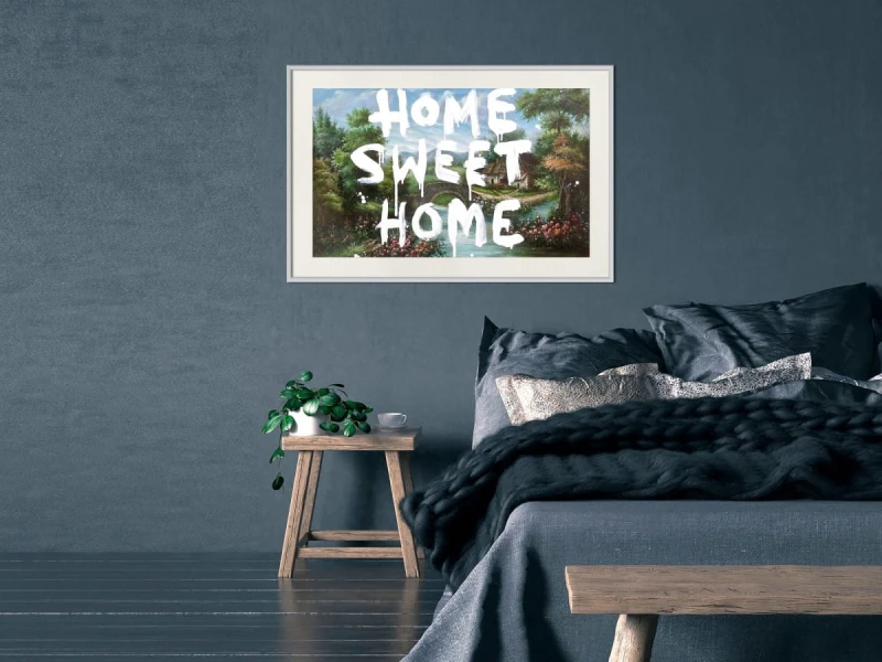 Plakat - W domu najlepiej