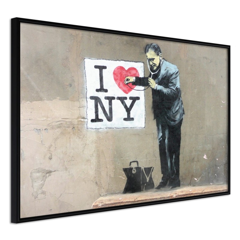 Plakat - Banksy: I Heart NY