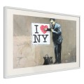 Plakat - Banksy: I Heart NY
