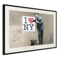 Plakat - Banksy: I Heart NY